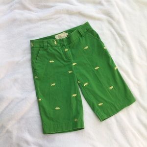 J. Crew Chino Bermuda Hippo shorts