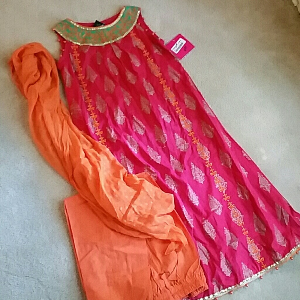 Maria B 3 piece Pakistani outfit, girls 10-12
