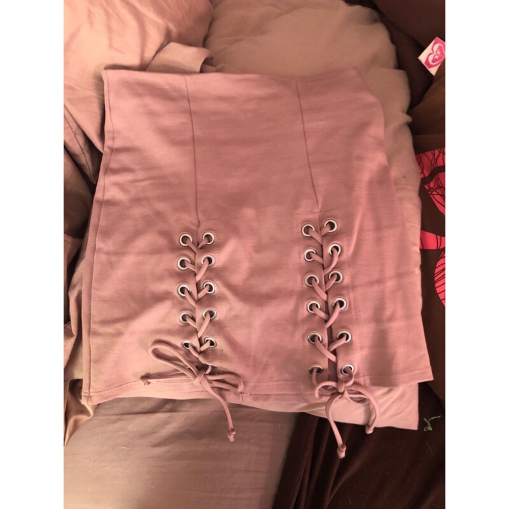 SOLD Lace up skirt