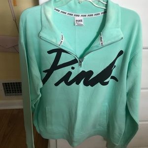 PINK half zip