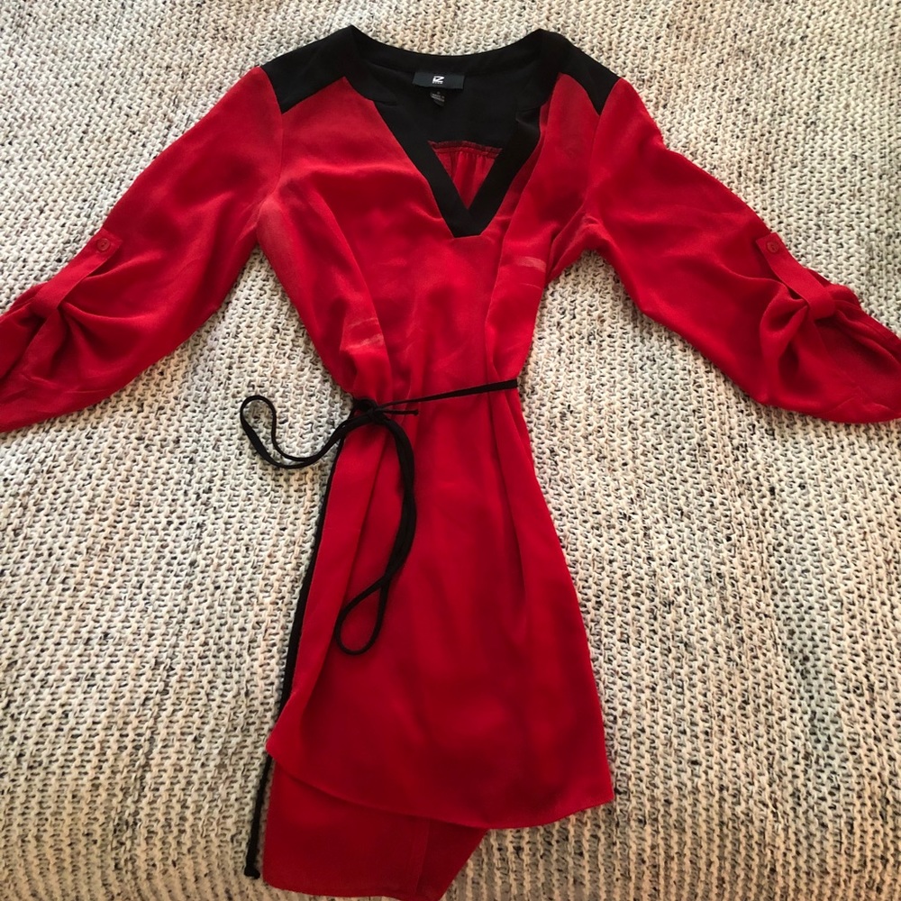 Red dressy top