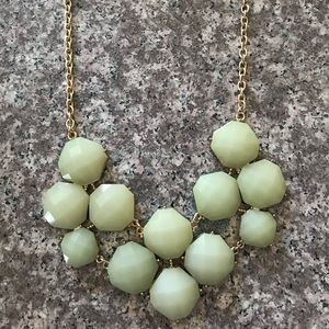 Sea green stone necklace