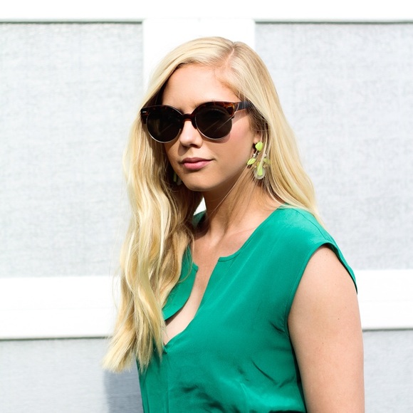 Green J. Crew Dress Size 4 - Picture 3 of 6