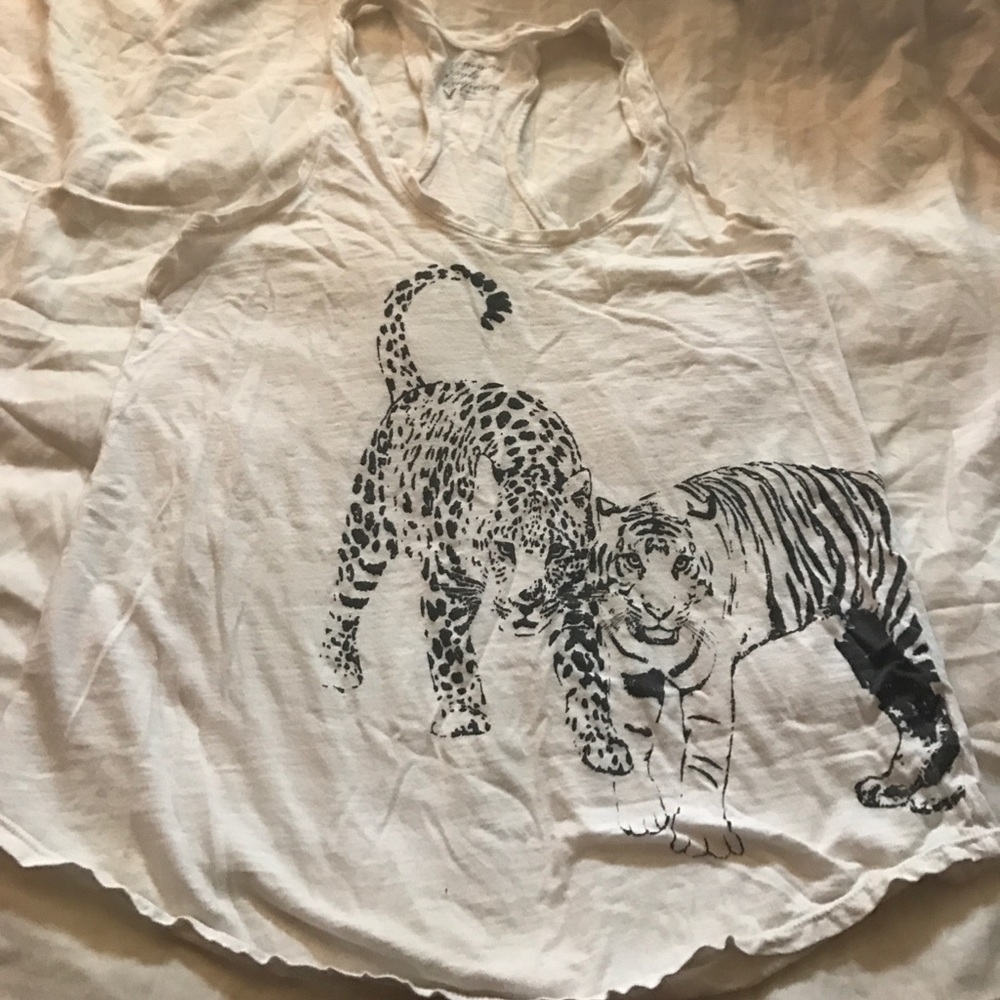 Racer Back American Eagle Tank