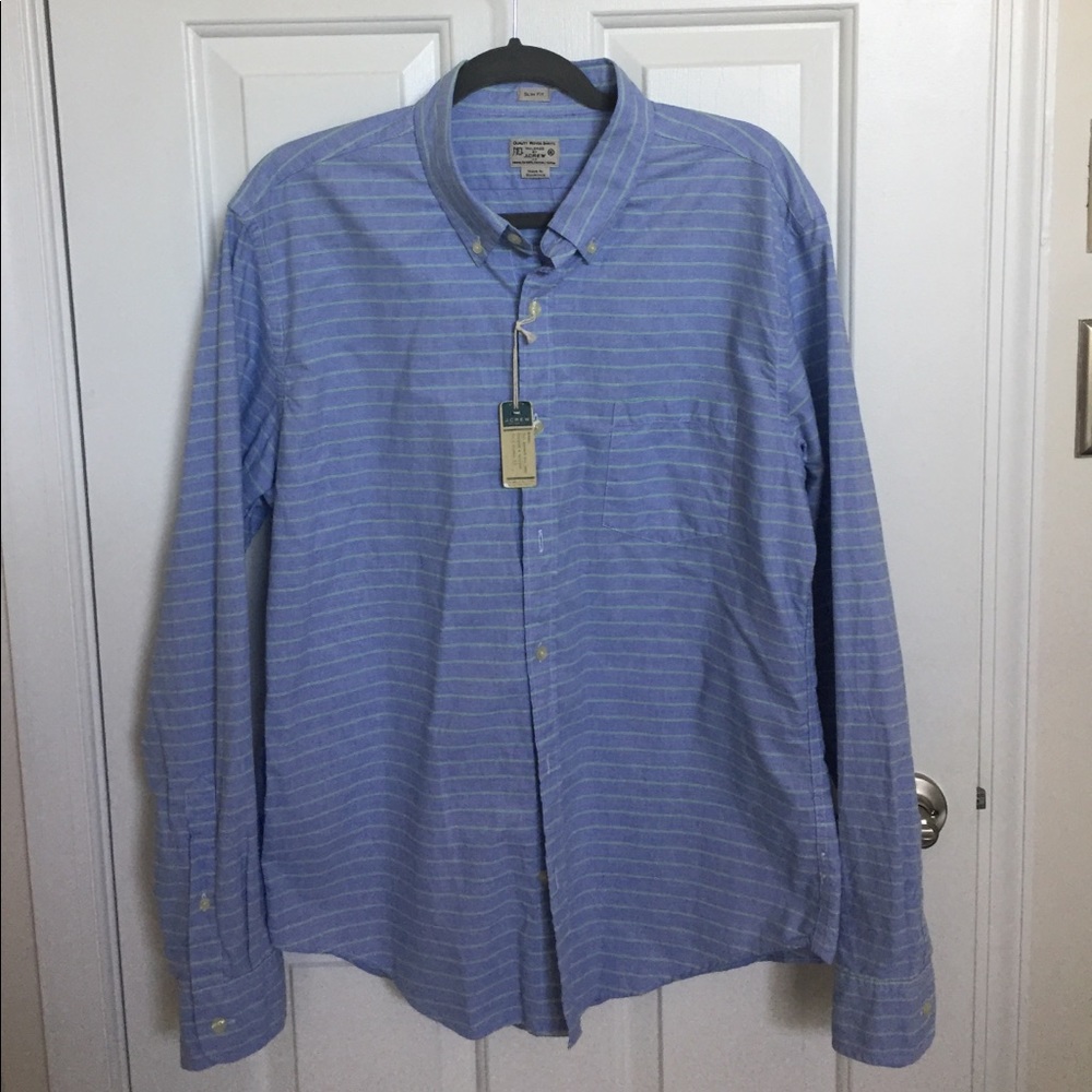 J. Crew Factory brand new men’s casual button down