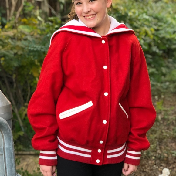 DeLong Jackets & Blazers - Vintage wool cheerleader jacket / coat!