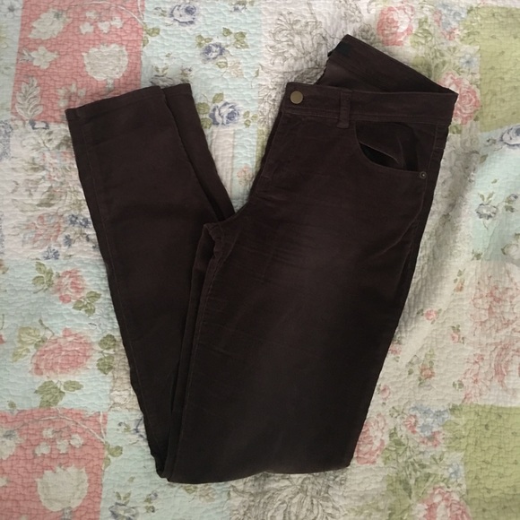 Forever 21 Denim - Forever 21 velour skinny jeans