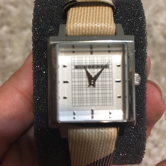 Burberry square watch