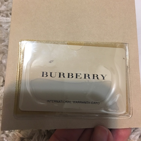 Burberry square watch