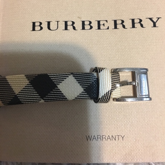 Burberry square watch