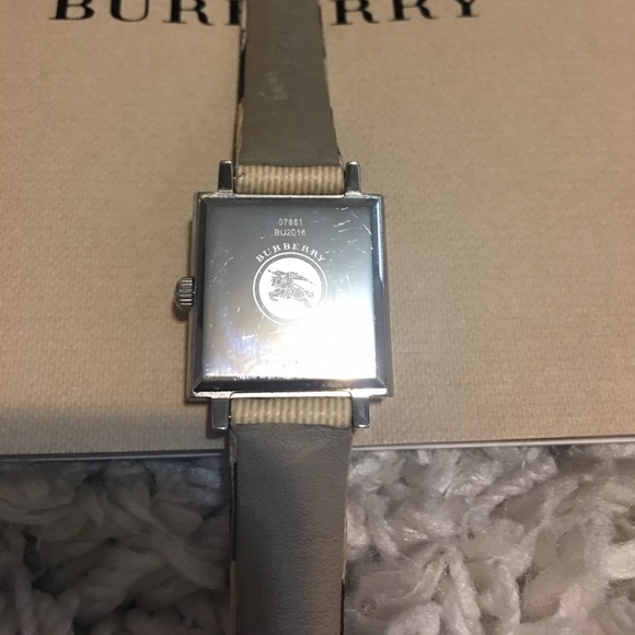 Burberry square watch