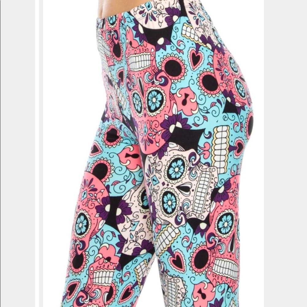 Sugar Skull Leggings