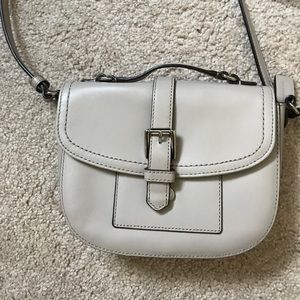 Coach taupe shoulder bag
