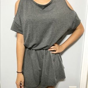 Gray romper