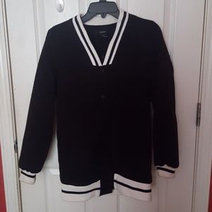 forever 21 Rihanna style oversized varsity jacket