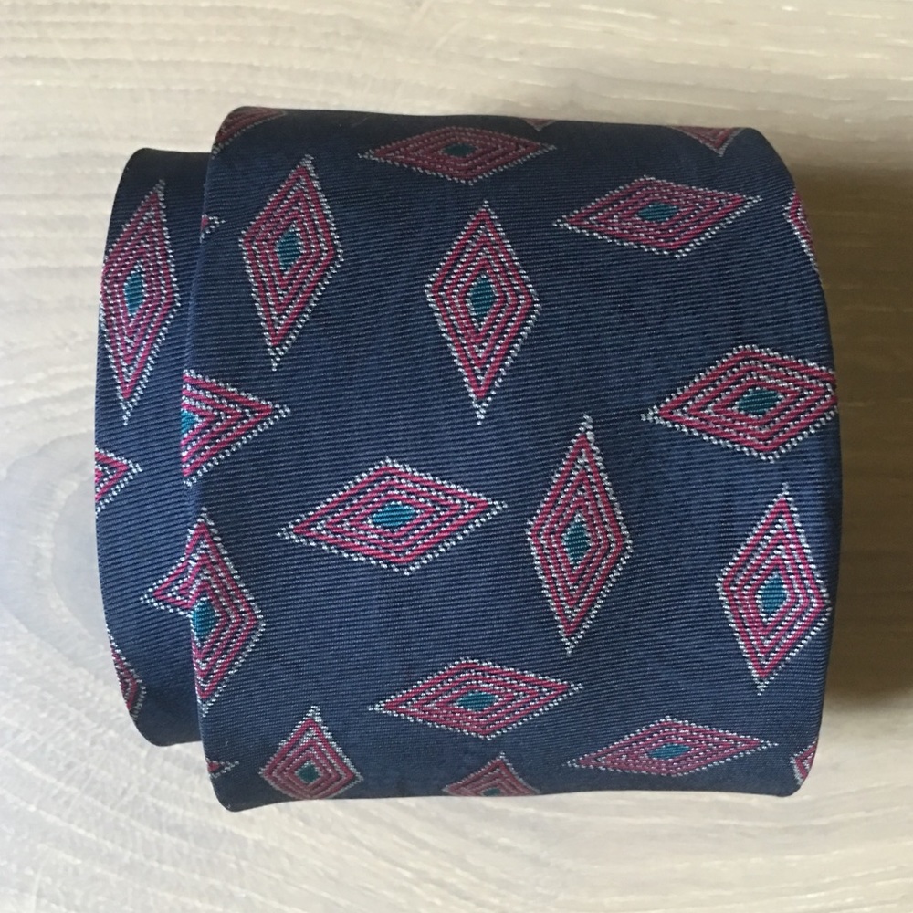 Men's Tie | diamond navy