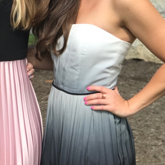 Milly Monica ombré strapless maxi gown - Picture 4 of 5