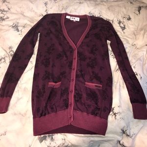 adorable billabong cardigan