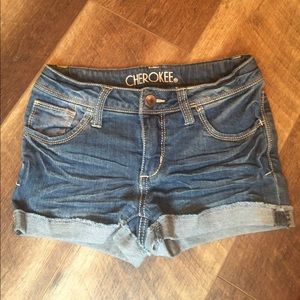 Girls jean shorts