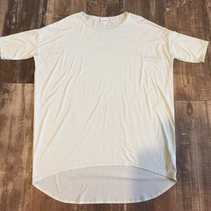 Lularoe irma, pale mint green, Size Medium