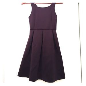 Express open back mini dress