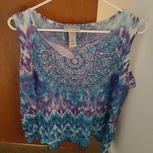 Tie dye tank top