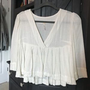 white free people top