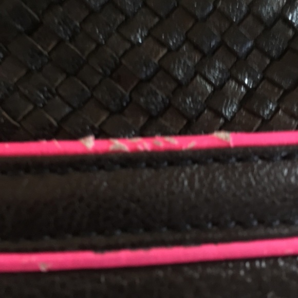 Rebecca Minkoff Black and pink bag. Used - Picture 4 of 6