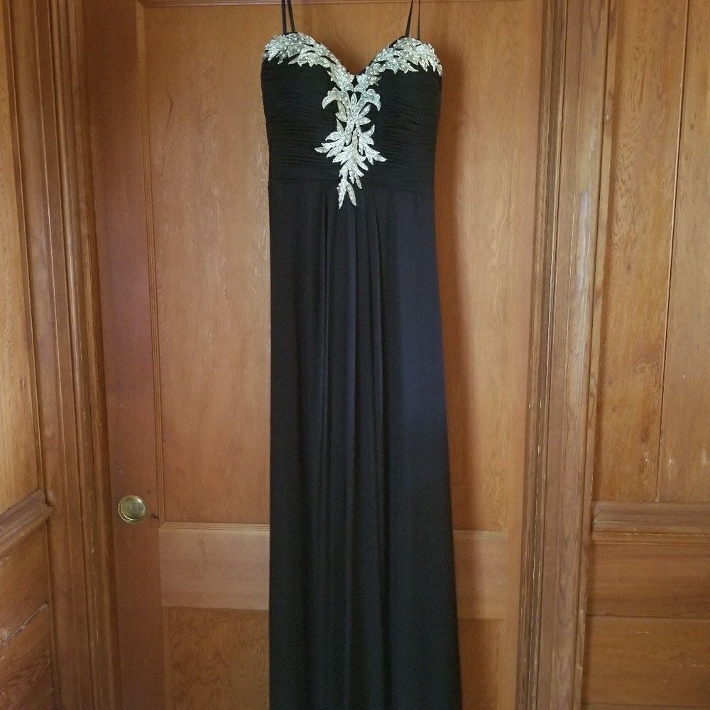 Black formal dress