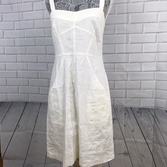 Theory Dresses & Skirts - Theory Dress w Tie Back *White