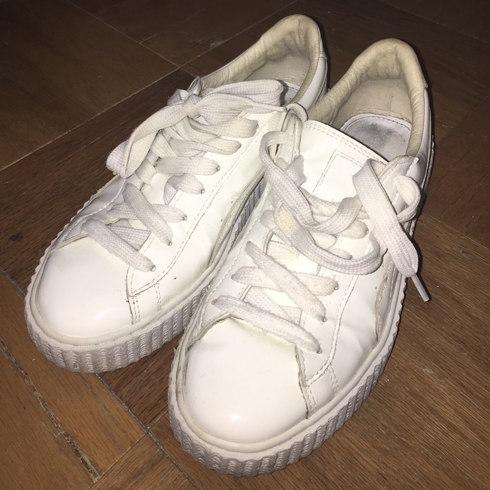 Puma Fenty white Creepers