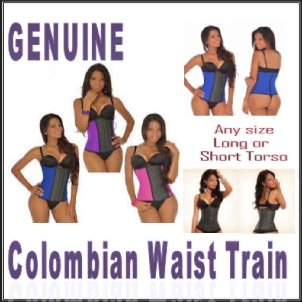 GENUINE Colombian Latex Waist Train Cincher