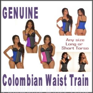 GENUINE Colombian Latex Waist Train Cincher
