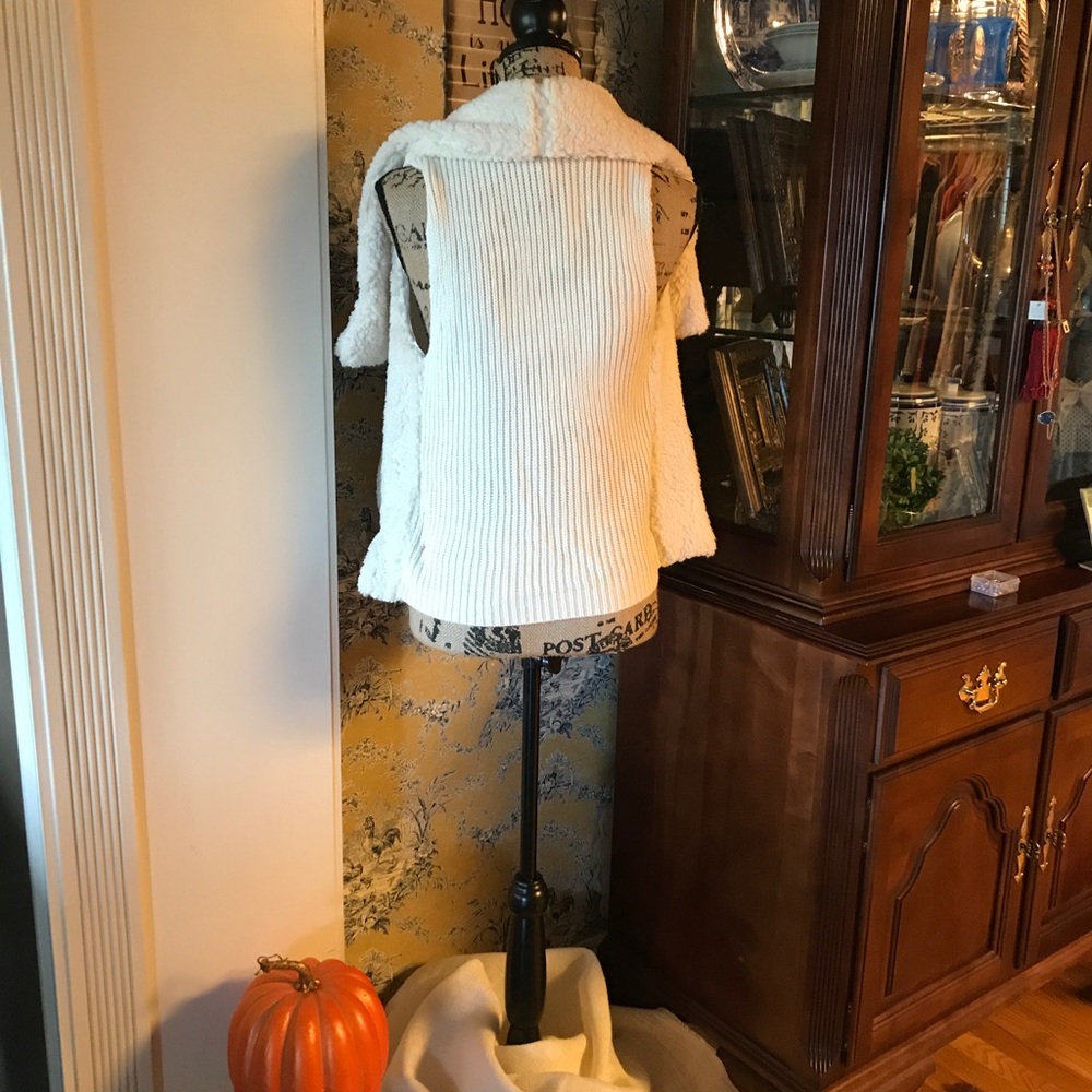 Cotton and acrylic jacket-