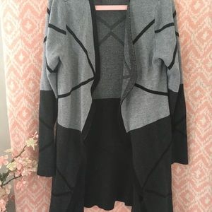 Gray/Black Belldini Cardigan