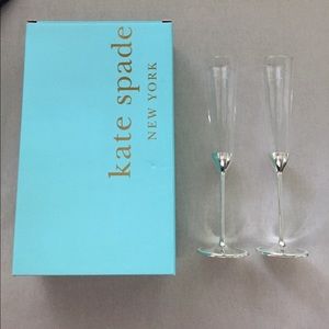 Kate Spade - Lenox Toasting Flutes