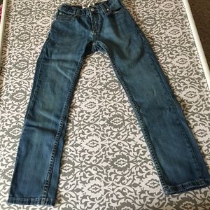 Boys Levi’s 511 jeans.