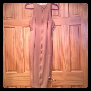 ASOS Sleeveless Zipper Front Pencil Dress size 10