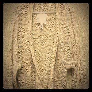 Bell-Sleeve Cardigan