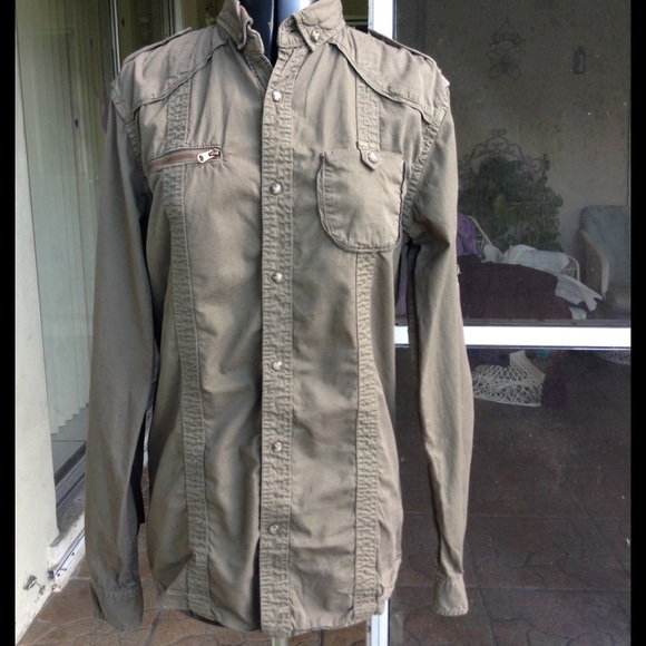 Zara Other - Zara Man army green long sleeve Medium