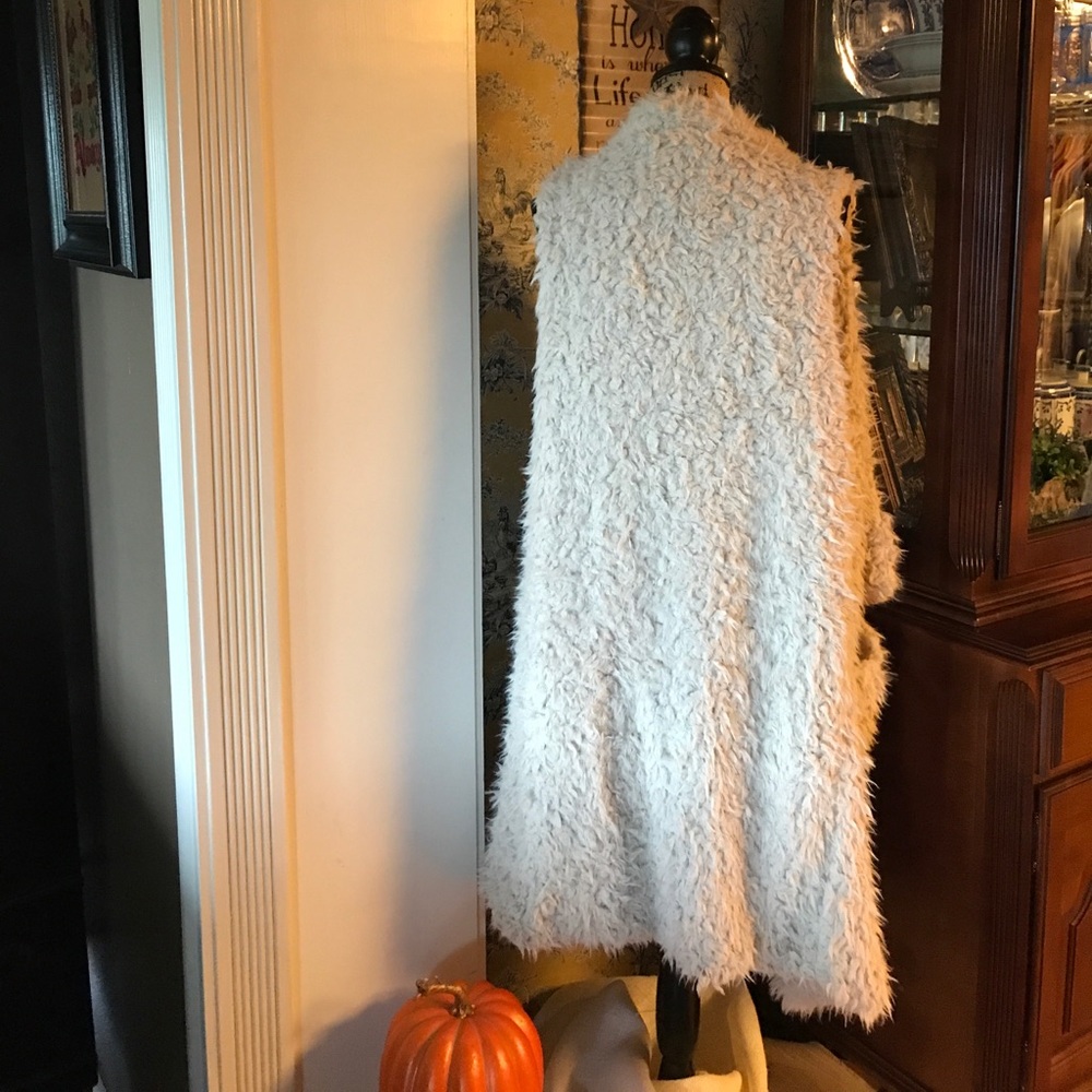 A furry vest
