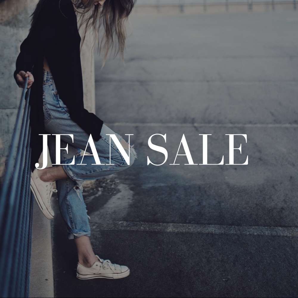 Major Jean Sale Happening Right Now!