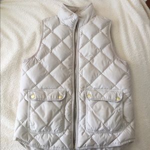 Adorable cream jcrew vest!