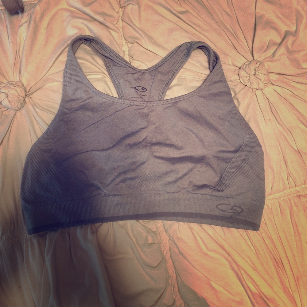 Champion grey sports bra Small