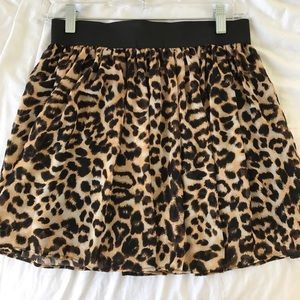 Cheetah skirt