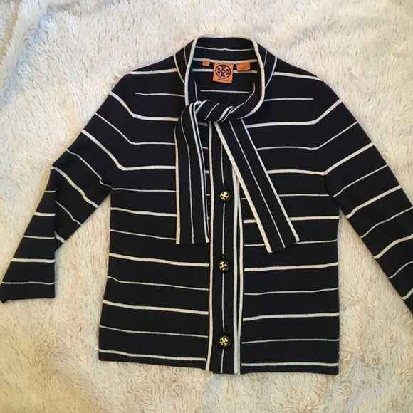 Tory Burch Jackets & Blazers - HOST PICK.  Tory Burch stripe wool jacket