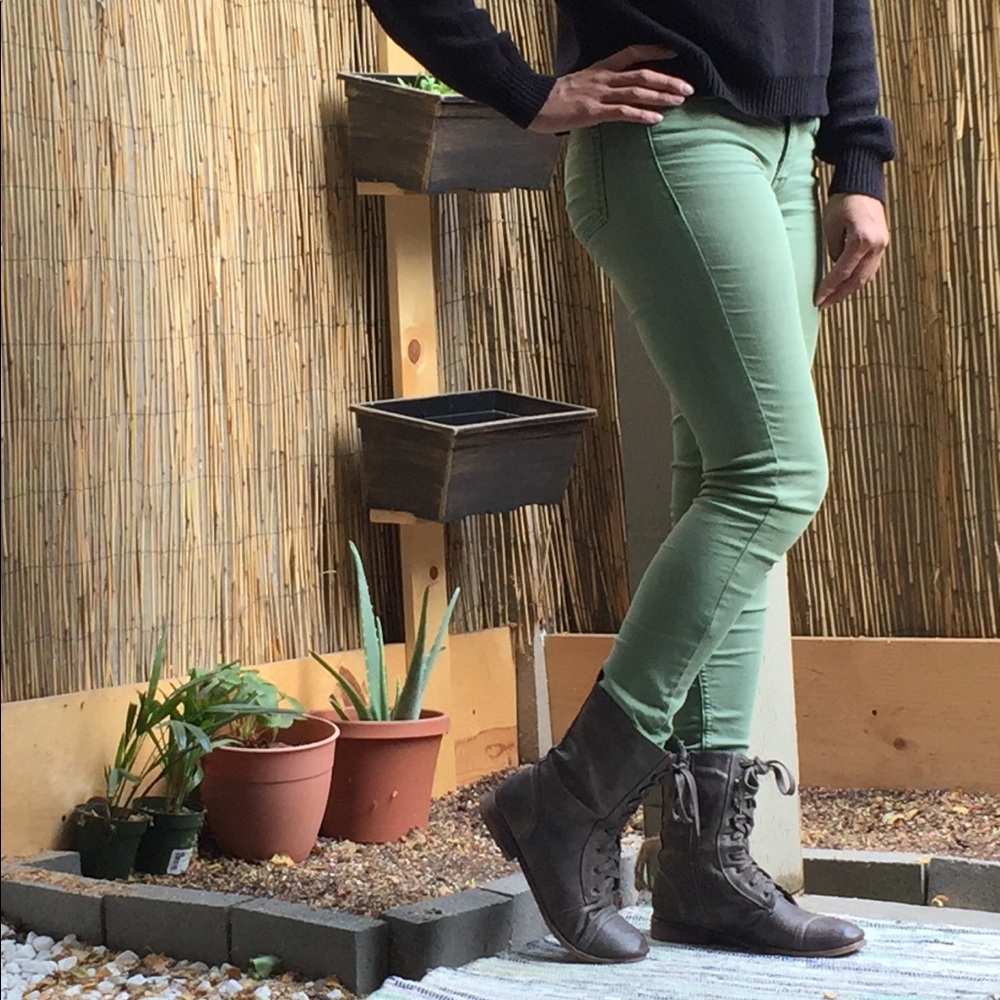 Brown boots