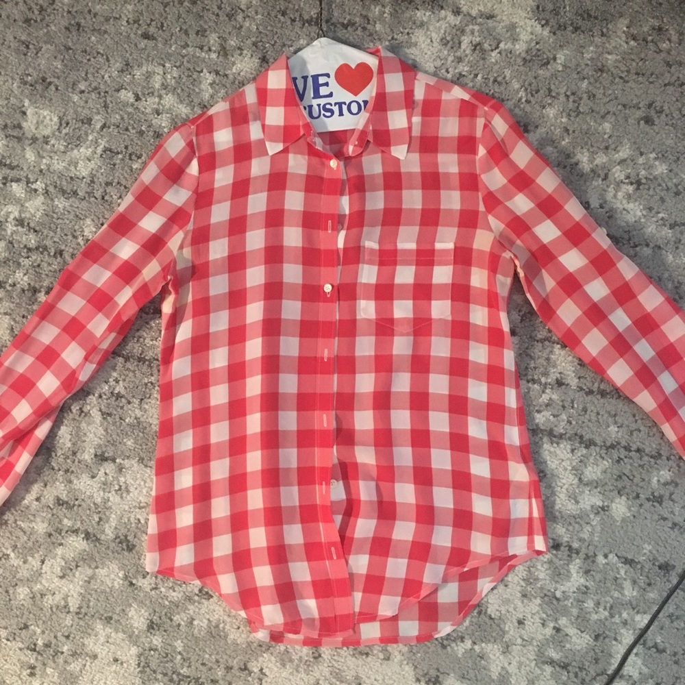 Madewell silk blouse