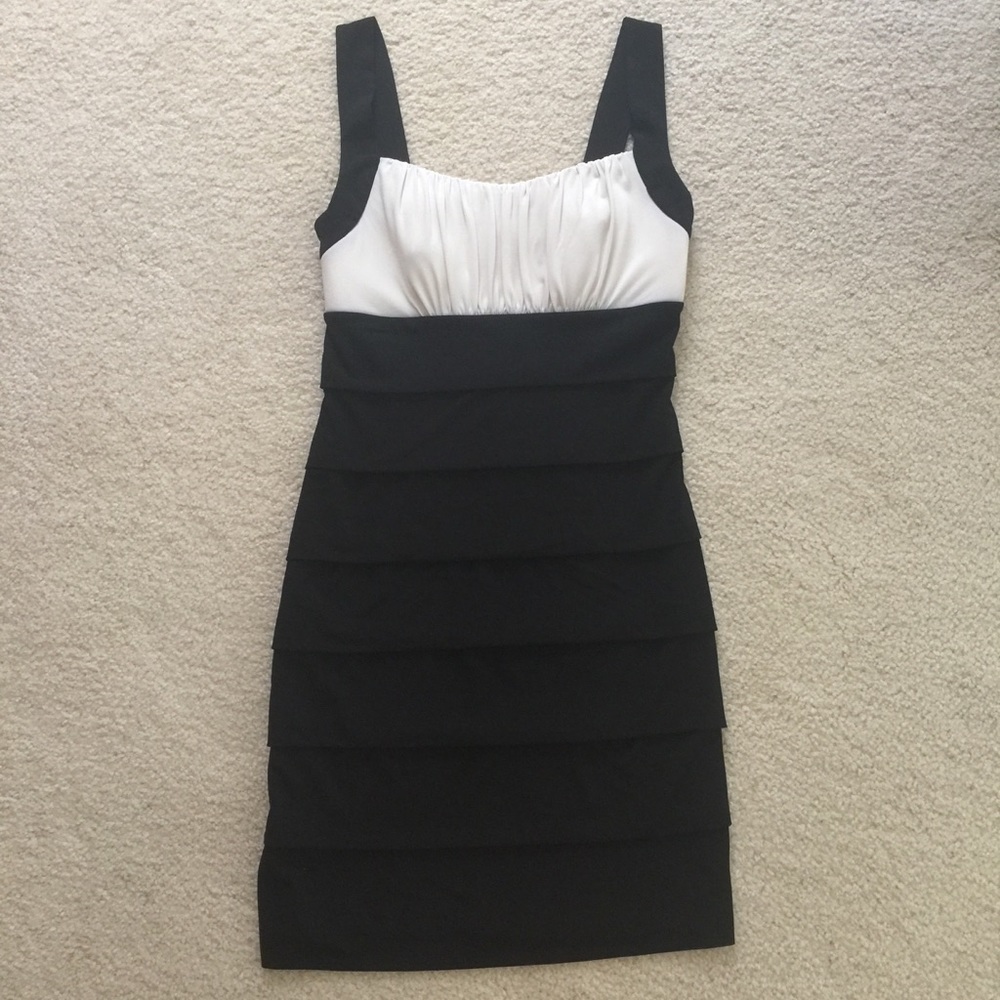 Black and White Dress