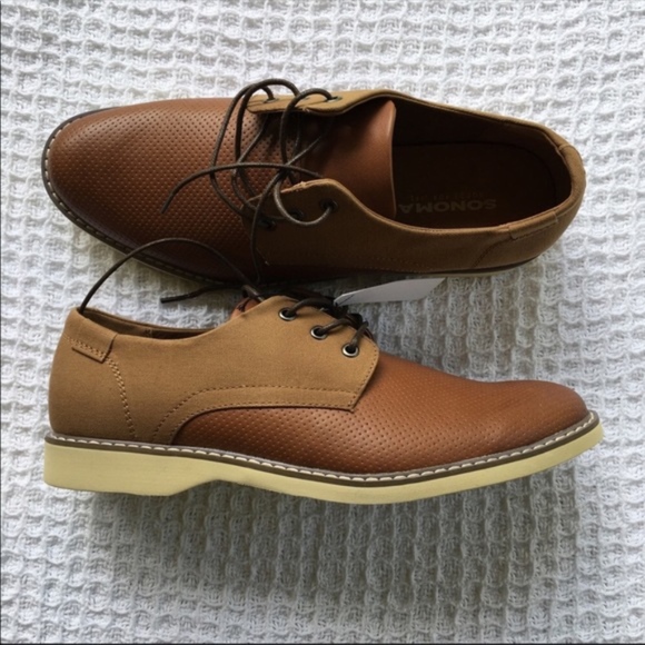 Sonoma Other - ❗️Last 1❗️Brand New Men’s Faux Leather Tie Shoes